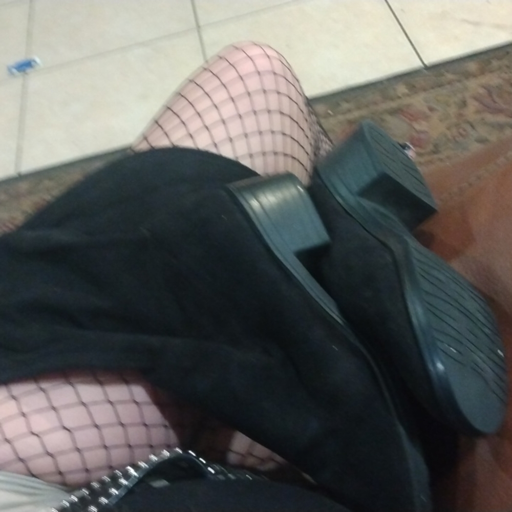 FlaT knee high boots